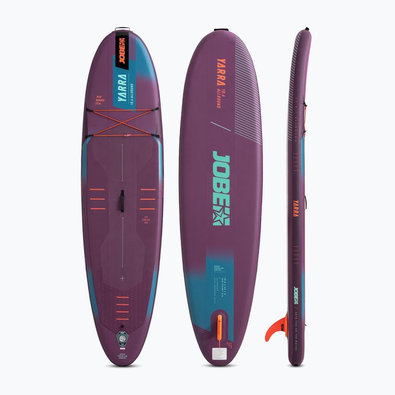 JOBE Aero Yarra SUP Board Package 10'6" sunset purple 2