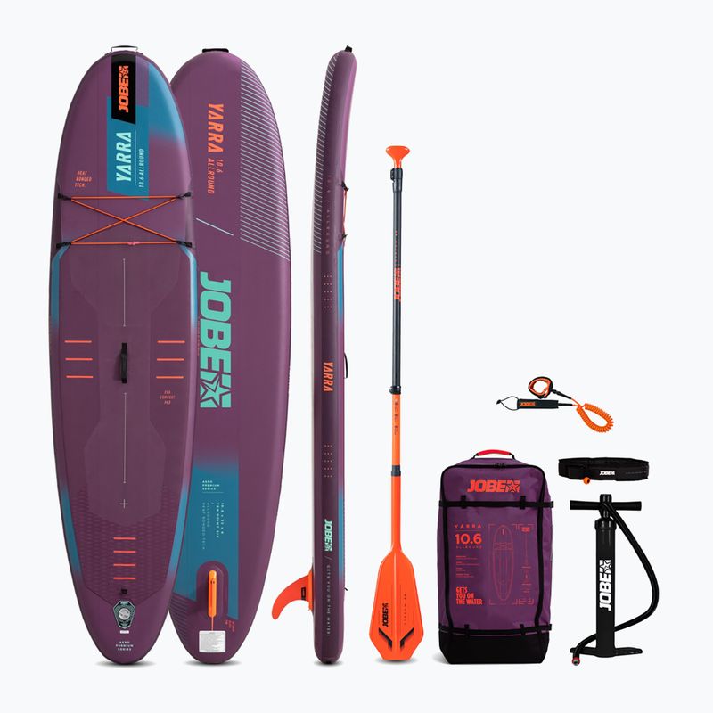JOBE Aero Yarra SUP Board Package 10'6" sunset purple 3