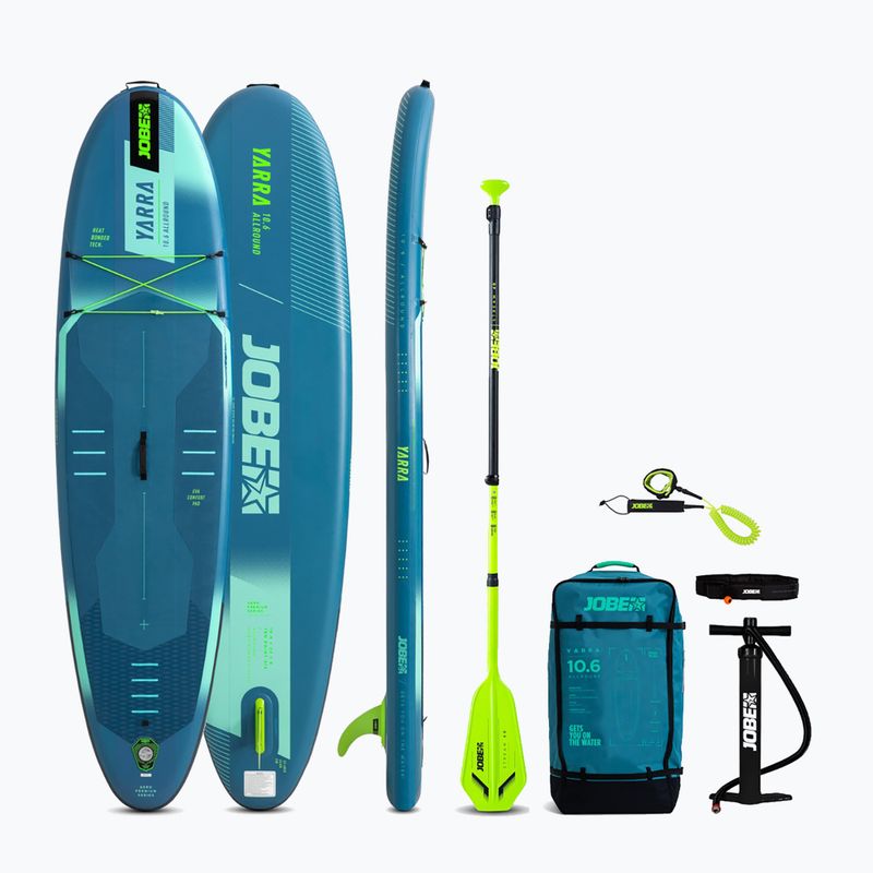 JOBE Aero Yarra SUP Board Package 10'6" acciaio blu 3
