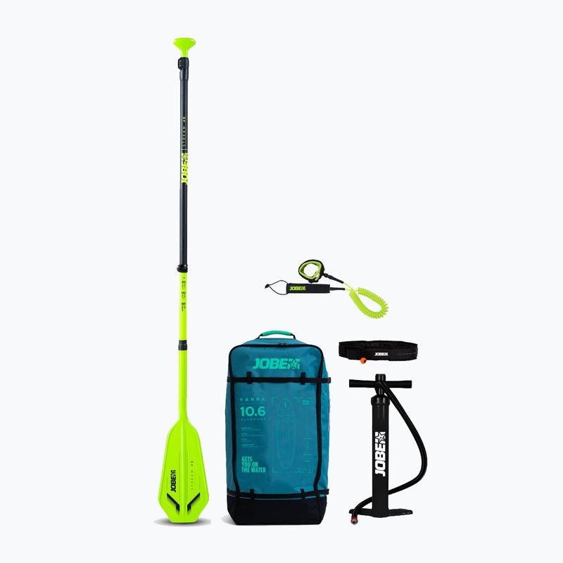 JOBE Aero Yarra SUP Board Package 10'6" acciaio blu 9