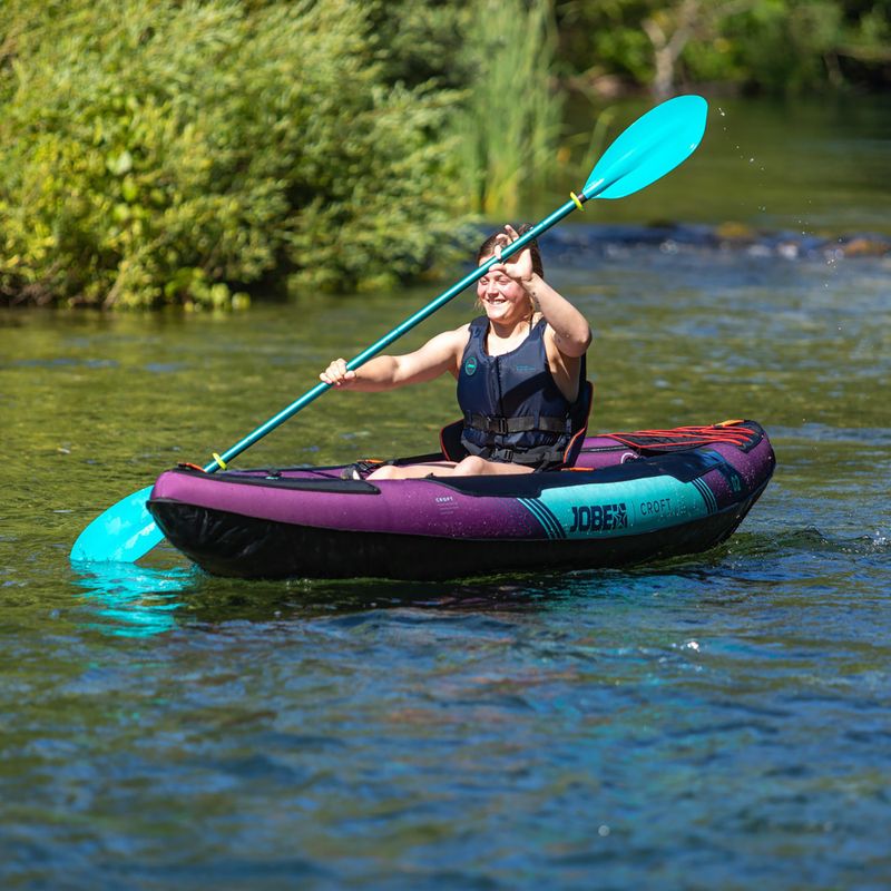 JOBE Croft Gonfiabile per 2 persone Pacchetto Kayak 340 cm viola tramonto 14