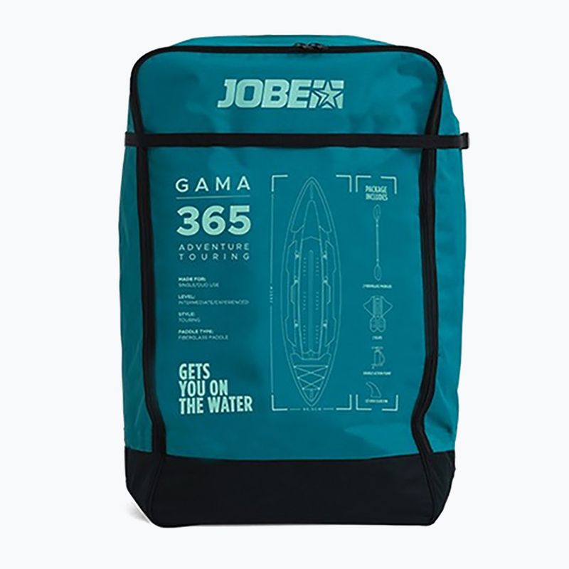 JOBE Gama Pacchetto Kayak gonfiabile per 2 persone 365 cm verde atlantico 12
