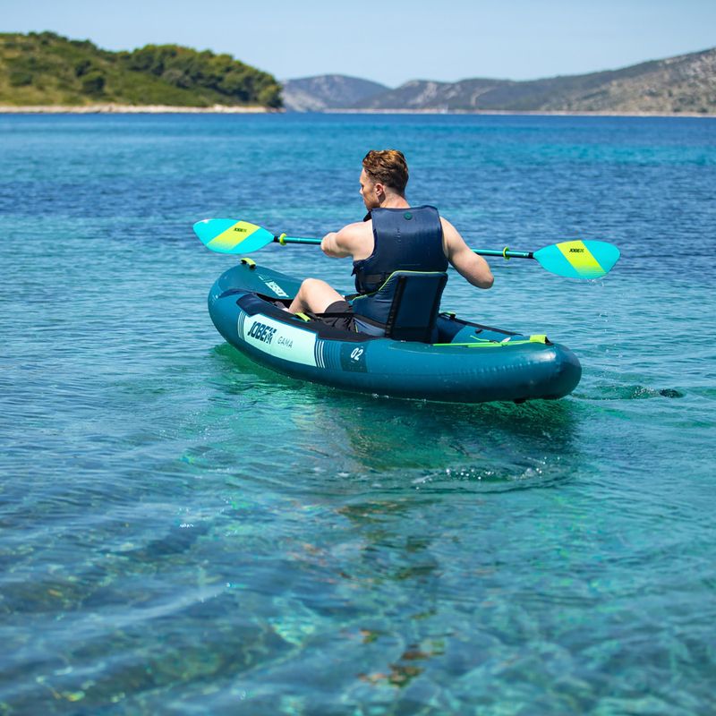 JOBE Gama Pacchetto Kayak gonfiabile per 2 persone 365 cm verde atlantico 14