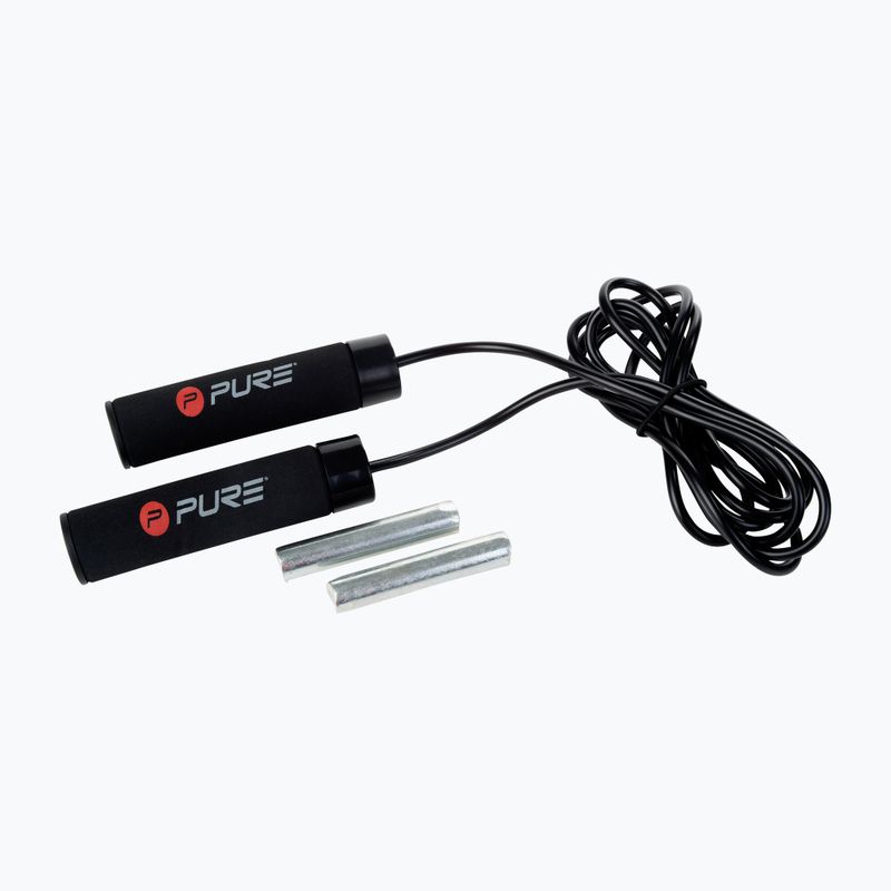 Pure2Improve Corda da salto pesata nera 2168