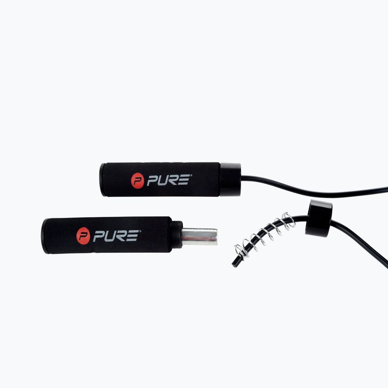 Pure2Improve Corda da salto pesata nera 2168 3