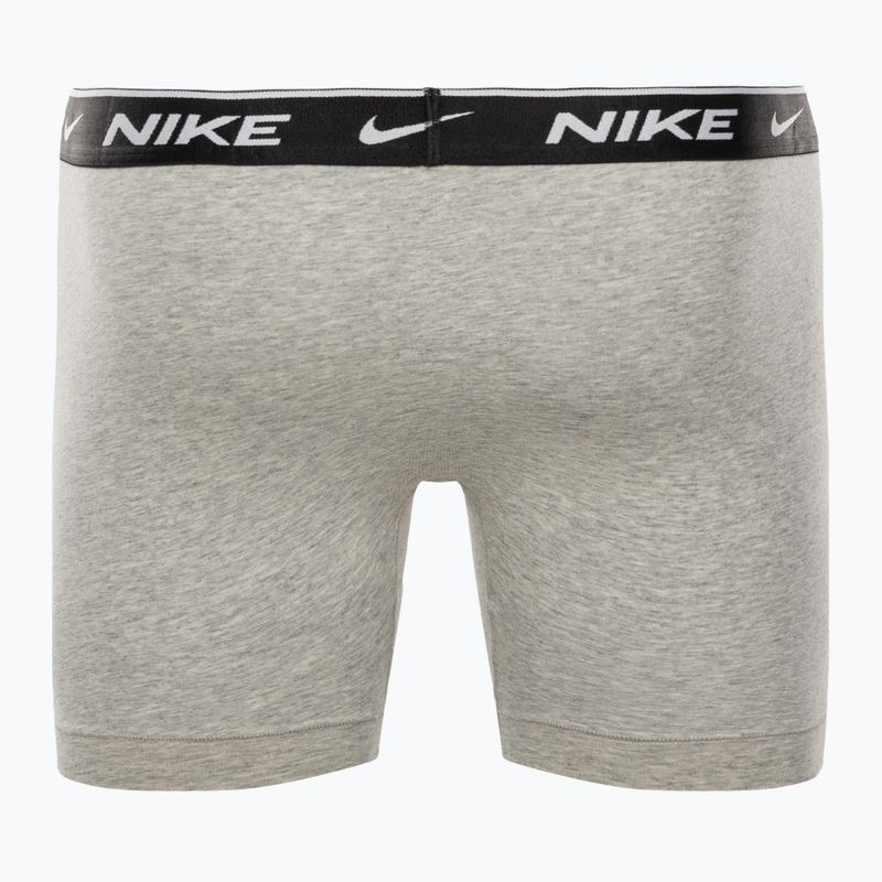 Boxer da uomo Nike Everyday Cotton Stretch 3 paia bianco/grigio erica/nero 6