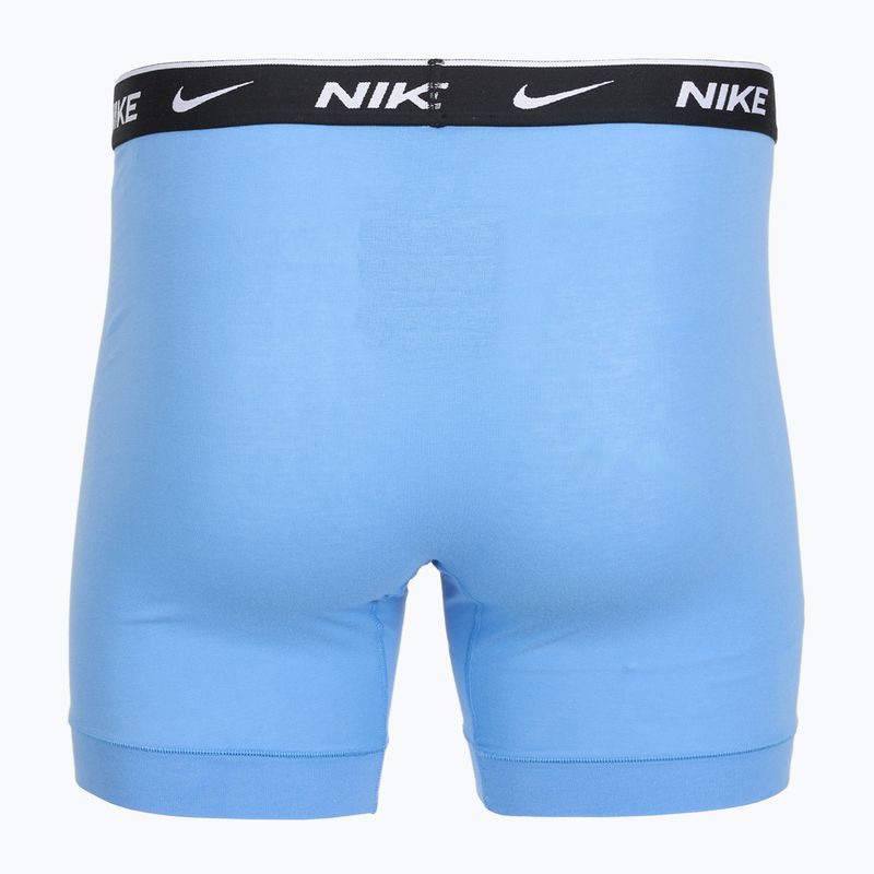 Boxer da uomo Nike Everyday Cotton Stretch 3 pairs swoosh print/grey/university blue 5