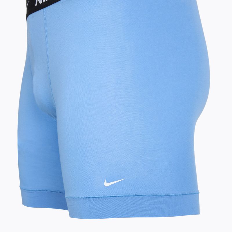 Boxer da uomo Nike Everyday Cotton Stretch 3 pairs swoosh print/grey/university blue 6