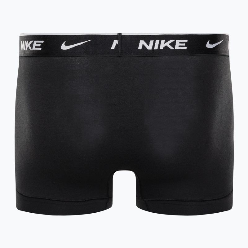 Boxer da uomo Nike Everyday Cotton Stretch Trunk 3 paia nero 3