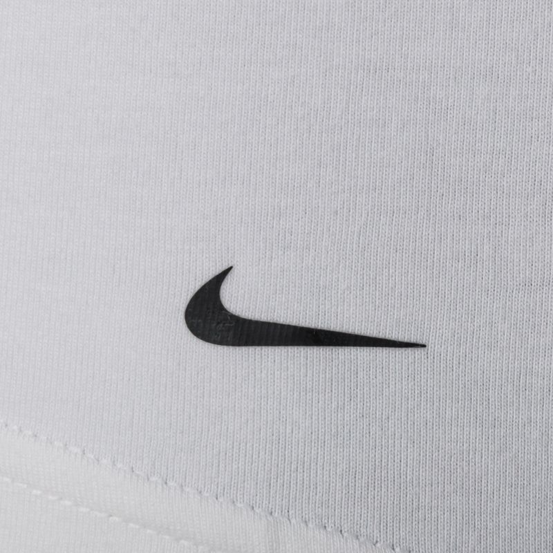 T-shirt da allenamento da uomo Nike Everyday Cotton Stretch Crew Neck bianco 3