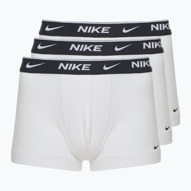 Boxer uomo Nike Everyday Cotton Stretch Trunk 3 paia bianco