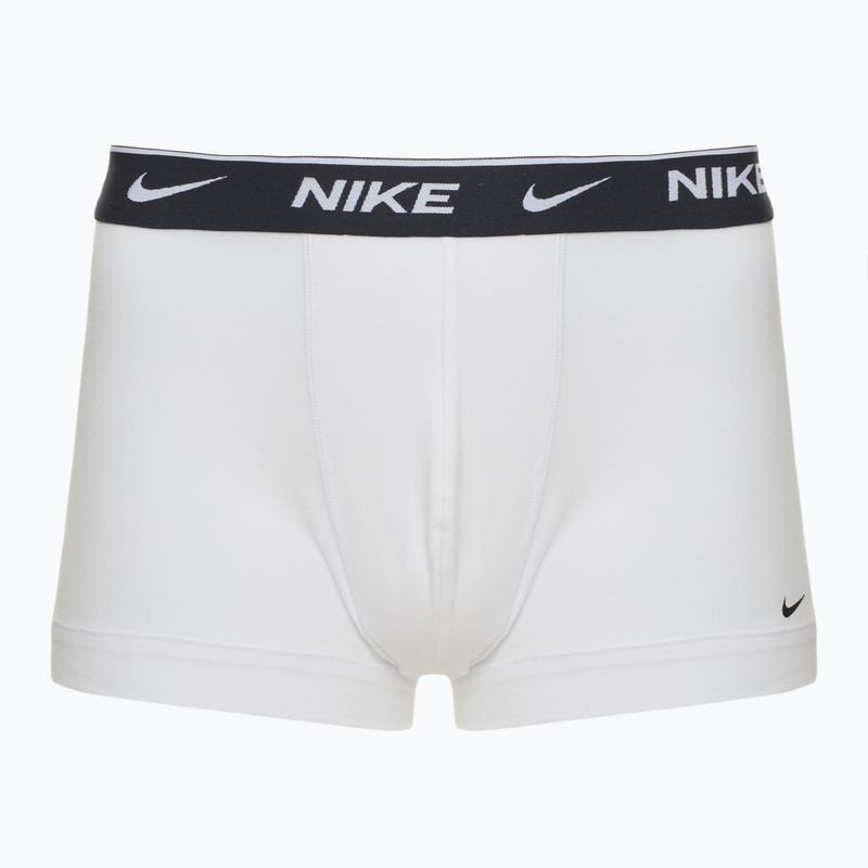 Boxer uomo Nike Everyday Cotton Stretch Trunk 3 paia bianco 2