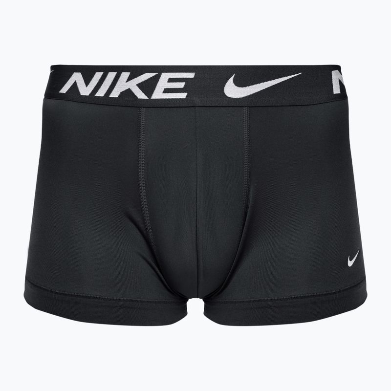 Nike Dri-Fit Essential boxer uomo 3 paia stampa logo nike/grigio freddo/nero 2