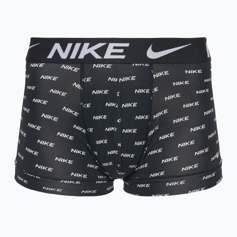 Nike Dri-Fit Essential boxer uomo 3 paia stampa logo nike/grigio freddo/nero 4