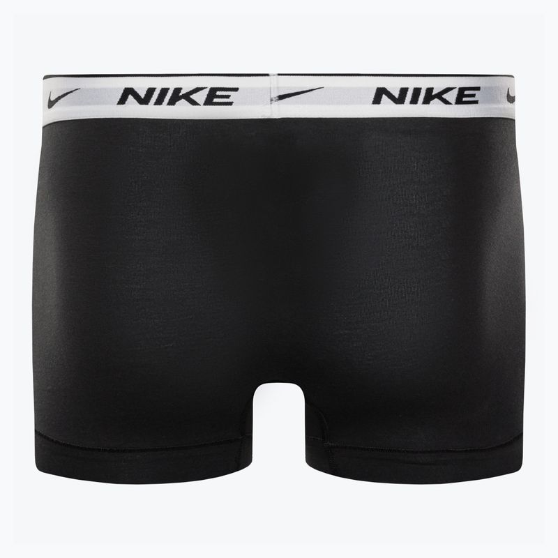 Uomo Nike Everyday Cotton Stretch Trunk boxer 3 paia bianco/nero wb/bianco wb/bianco wb/bianco wb 2