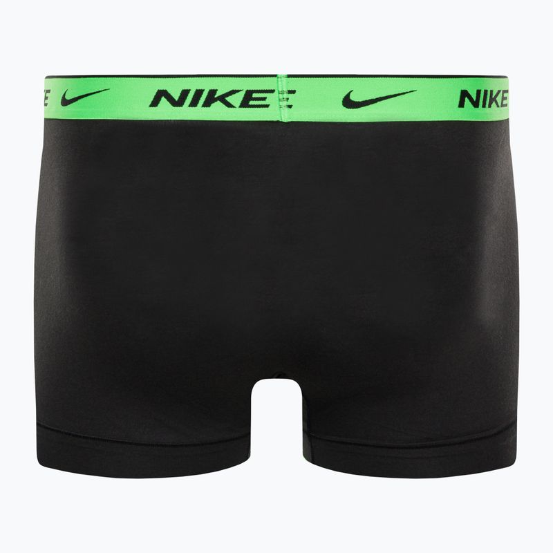 Uomo Nike Everyday Cotton Stretch Trunk boxer 3 paia stampa geo block/grigio freddo/nero 9