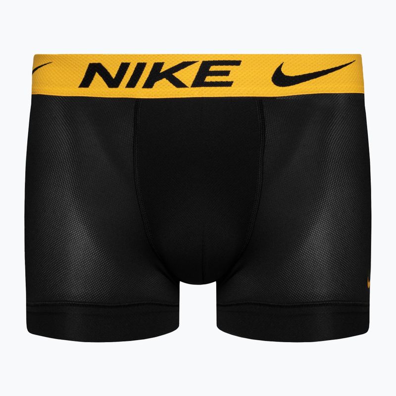 Boxer da uomo Nike Dri-FIT Cotton Trunk 3 paia fuxia/giallo/turchese 2