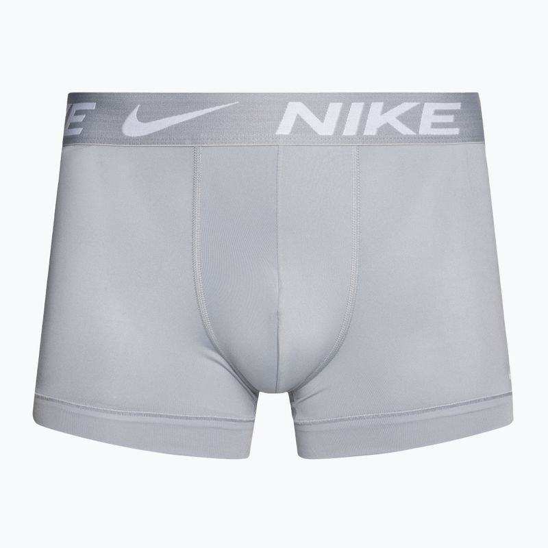 Boxer Nike Dri-Fit Essential Micro Trunk da uomo 3 paia grigio/arancio chiaro 2