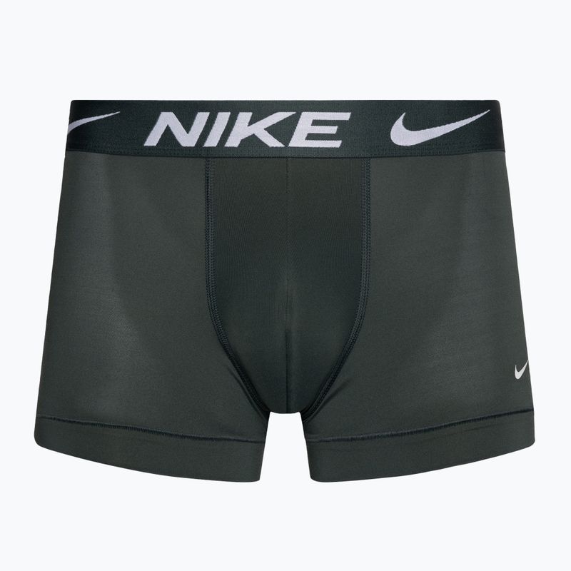 Boxer Nike Dri-Fit Essential Micro Trunk da uomo 3 paia grigio/arancio chiaro 3