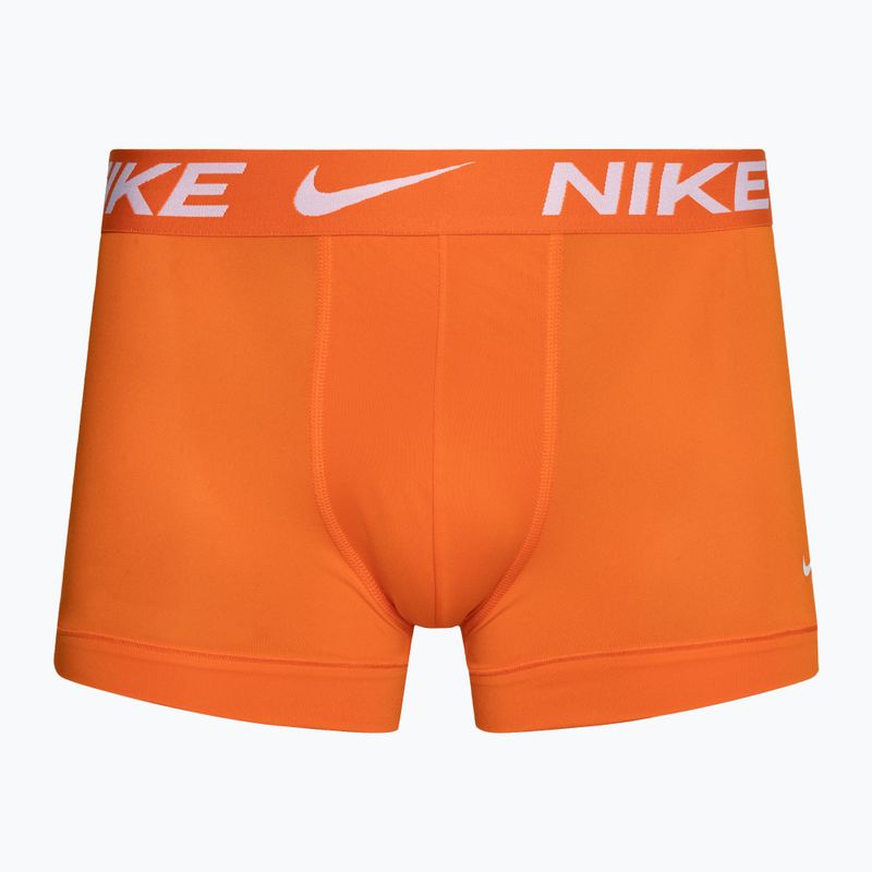 Boxer Nike Dri-Fit Essential Micro Trunk da uomo 3 paia grigio/arancio chiaro 4