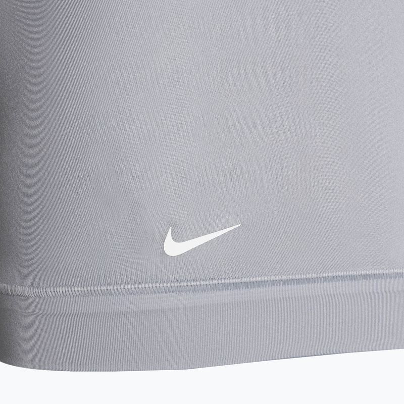 Boxer Nike Dri-Fit Essential Micro Trunk da uomo 3 paia grigio/arancio chiaro 7