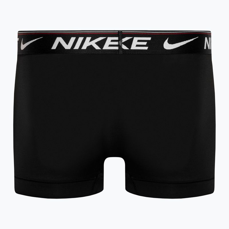 Nike Dri-FIT Ultra Comfort Trunk boxer da uomo 3 paia palestra rosso/giallo scuro/nero 3