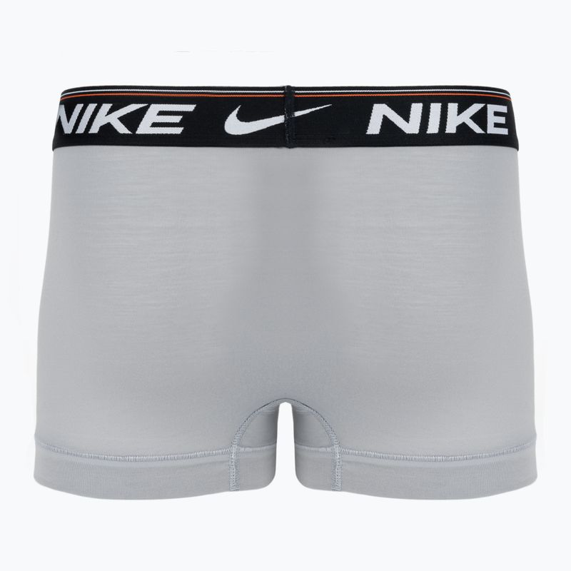 Boxer da uomo Nike Dri-FIT Ultra Comfort Trunk 3 paia grigio/arancio 3