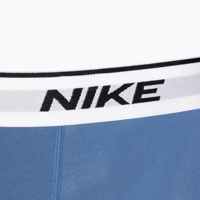 Uomo Nike Everyday Cotton Stretch Trunk boxer 3 paia blu stella/grigio lupo/nero bianco 5