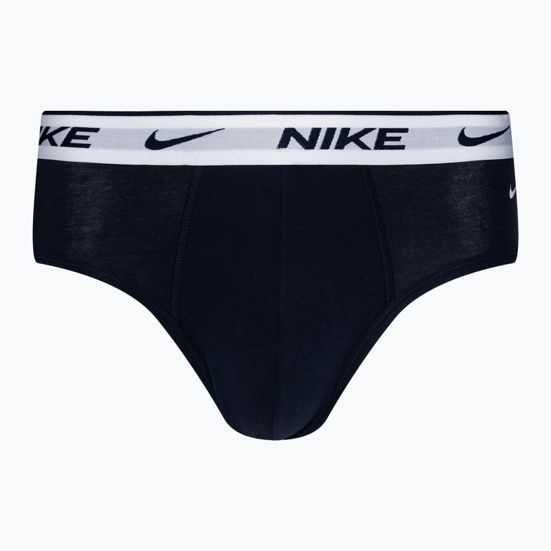 Uomo Nike Everyday Cotton Stretch Brief 3 paia blu/rosso/arancione 4