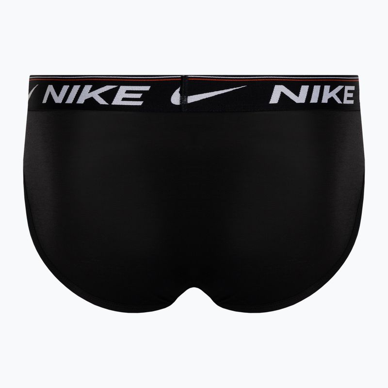 Uomo Nike Dri-Fit Hip Logo Brief 3 paia nero/nero/nero 3