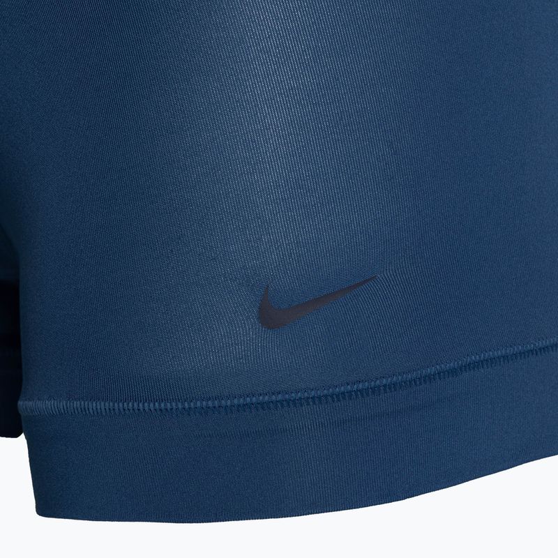 Uomo Nike Dri-Fit Essential Micro Trunk boxer 3 paia blu/rosso/bianco 7