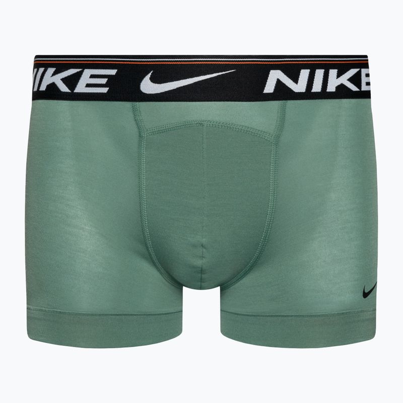 Boxer Nike Dri-FIT Ultra Comfort Trunk da uomo 3 paia turchese/nero/arancio 2