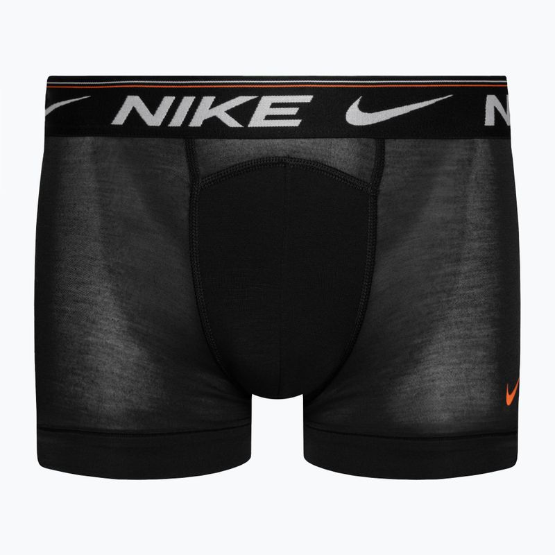 Boxer Nike Dri-FIT Ultra Comfort Trunk da uomo 3 paia turchese/nero/arancio 4