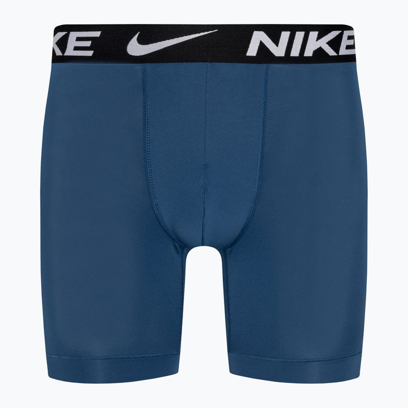 Nike Dri-Fit Essential Micro Boxer Uomo 3 paia grigio/blu/rosso scuro 7