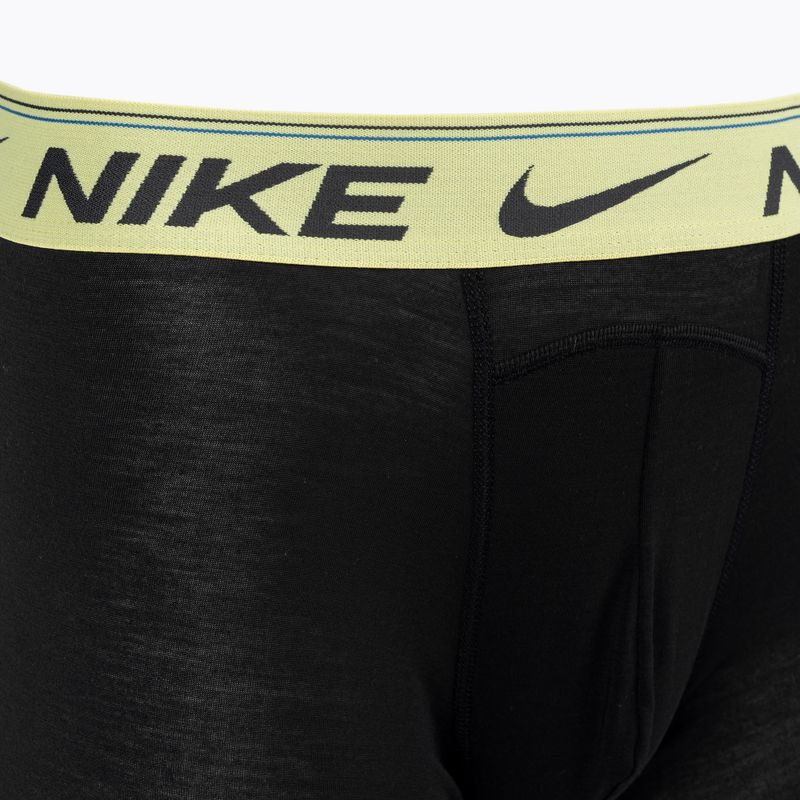 Uomo Nike Dri-FIT Ultra Comfort Slip Boxer 3 paia nero/giallo/fuxia 4