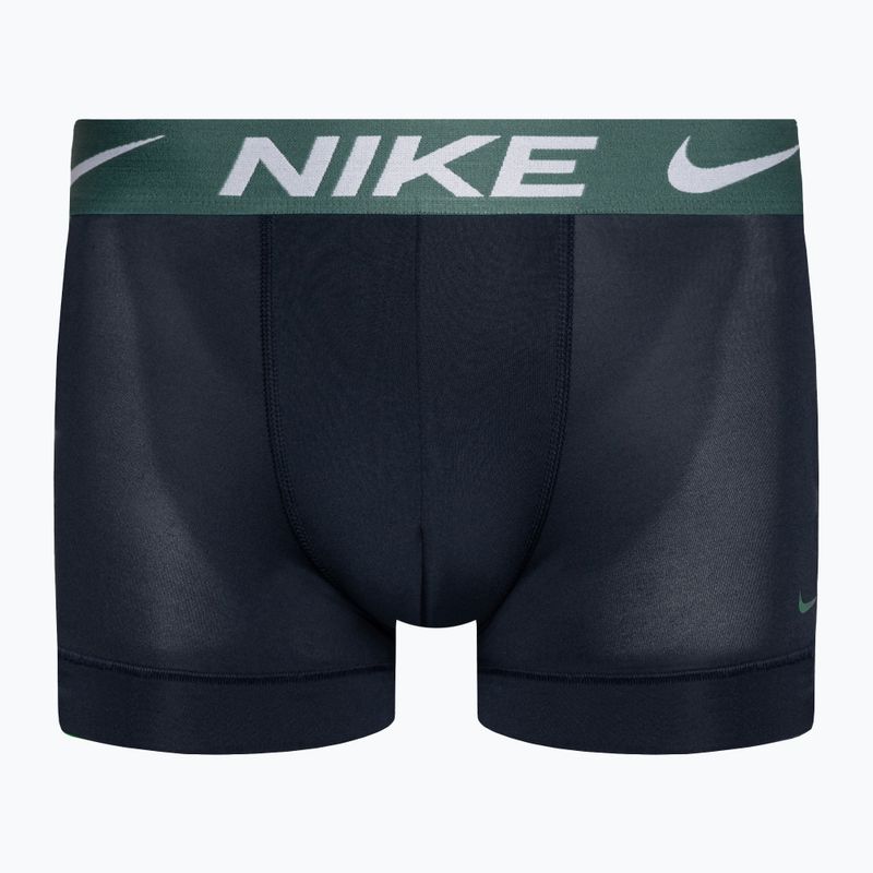 Uomo Nike Dri-Fit Essential Micro Trunk boxer 3 paia blu/navy/verde 3