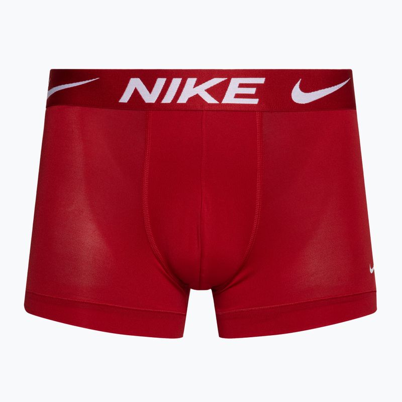 Uomo Nike Dri-Fit Essential Micro Trunk boxer 3 paia nero/rosso/blu 2