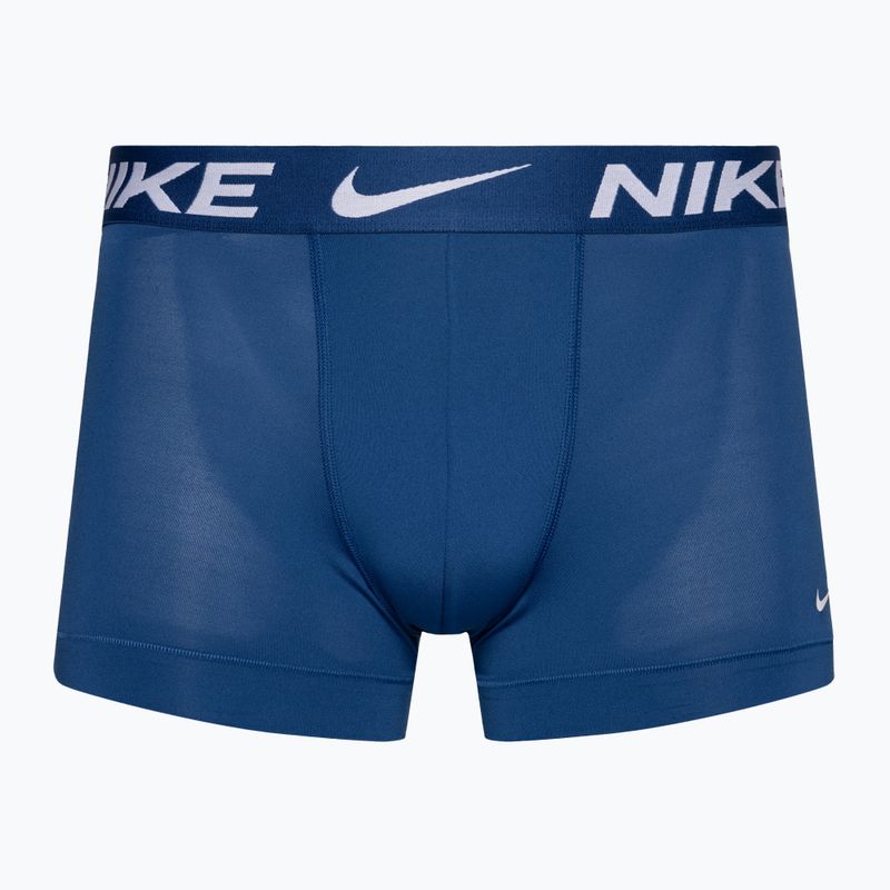 Uomo Nike Dri-Fit Essential Micro Trunk boxer 3 paia nero/rosso/blu 3