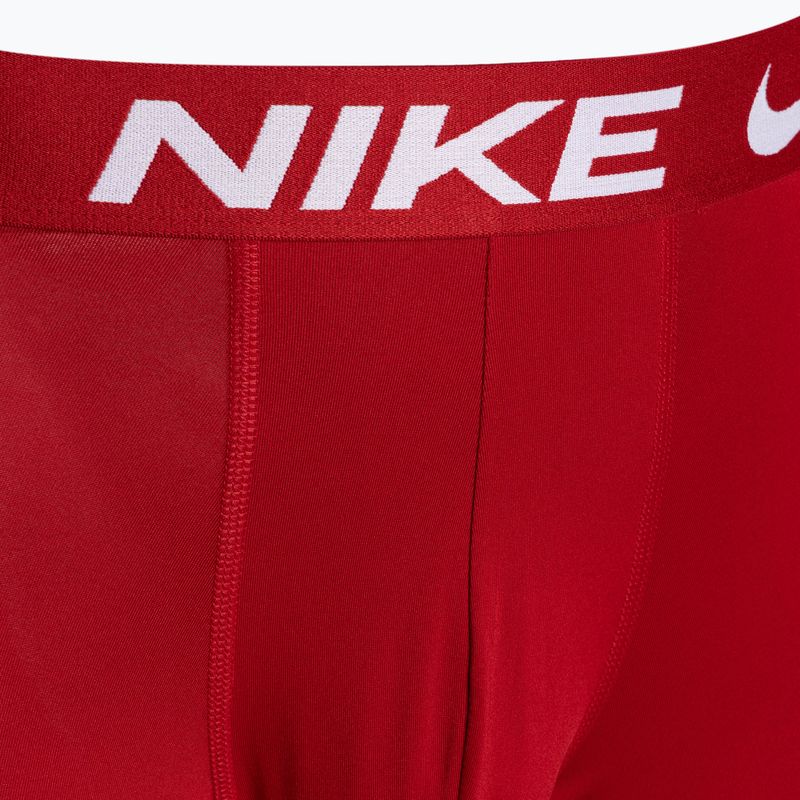 Uomo Nike Dri-Fit Essential Micro Trunk boxer 3 paia nero/rosso/blu 6