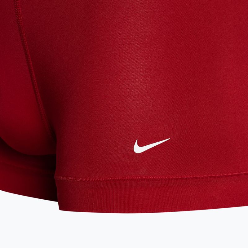 Uomo Nike Dri-Fit Essential Micro Trunk boxer 3 paia nero/rosso/blu 7