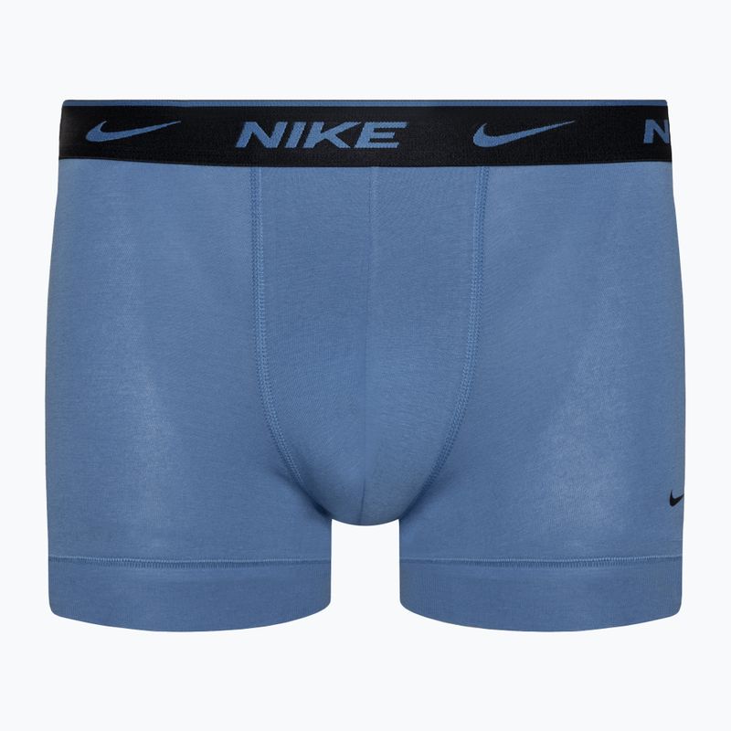 Boxer Nike Everyday Cotton Stretch Trunk Uomo 3 paia nero/blu/grigio 3