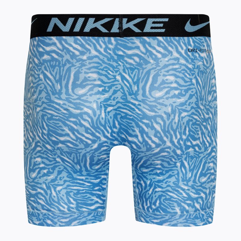 Boxer da uomo Nike Dri-FIT ADV Micro Brief 3 paia stampa safari/foto blu/nero 2