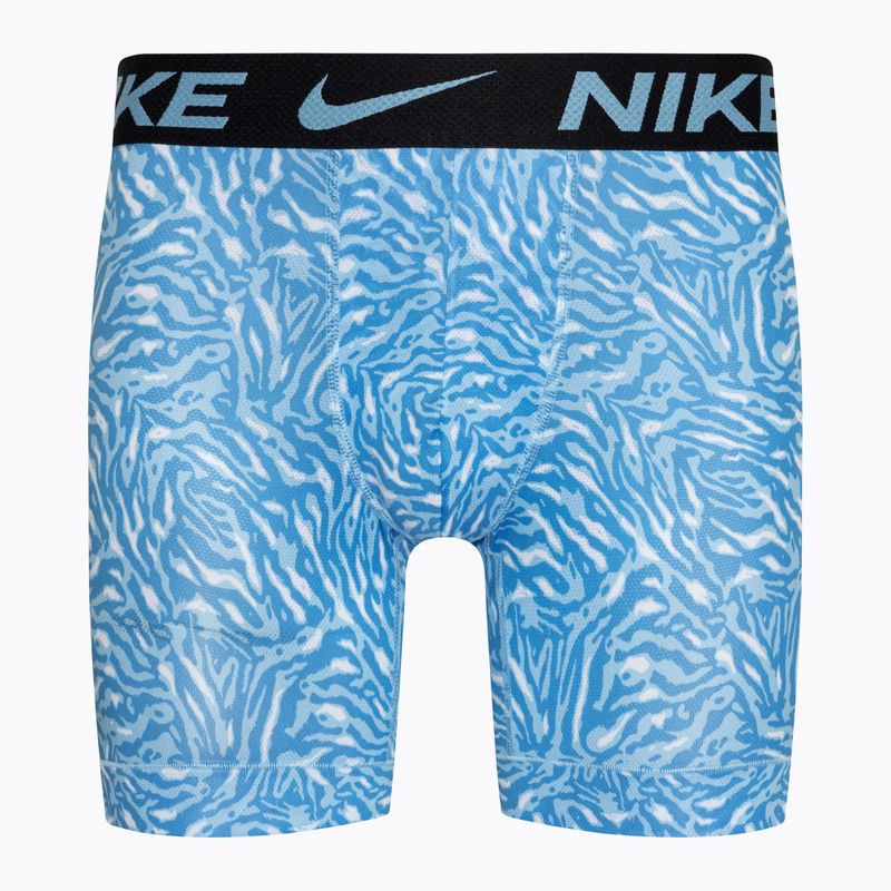 Boxer da uomo Nike Dri-FIT ADV Micro Brief 3 paia stampa safari/foto blu/nero 3