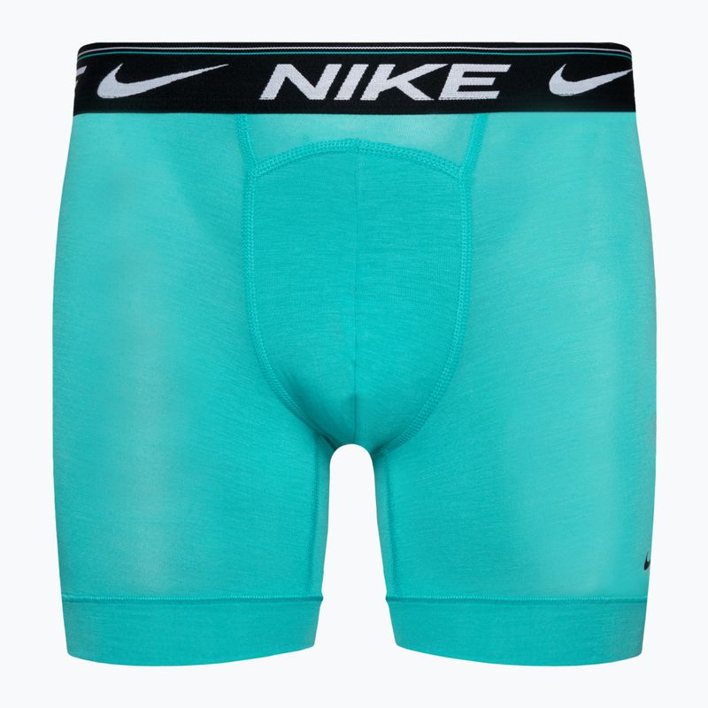 Boxer Nike Dri-FIT Ultra Comfort Brief Uomo 3 paia blu/grigio/turchese 2