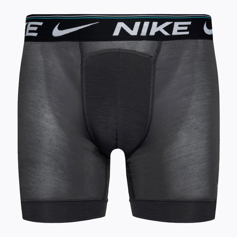 Boxer Nike Dri-FIT Ultra Comfort Brief Uomo 3 paia blu/grigio/turchese 4