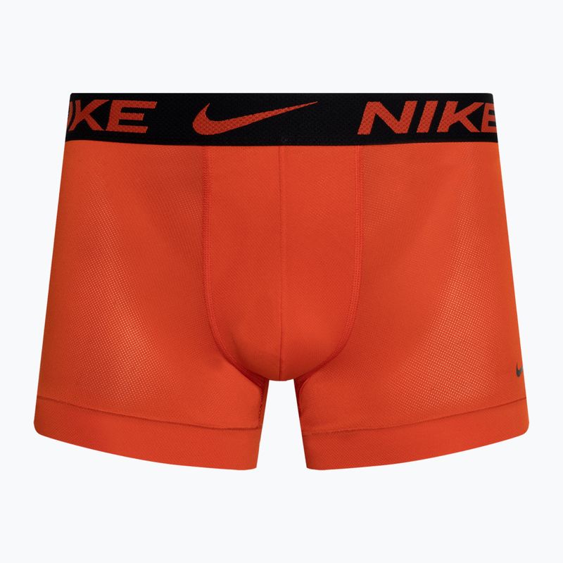 Boxer da uomo Nike Dri-FIT Cotton Trunk 3 paia rosso picante/fucsia laser/nero 2