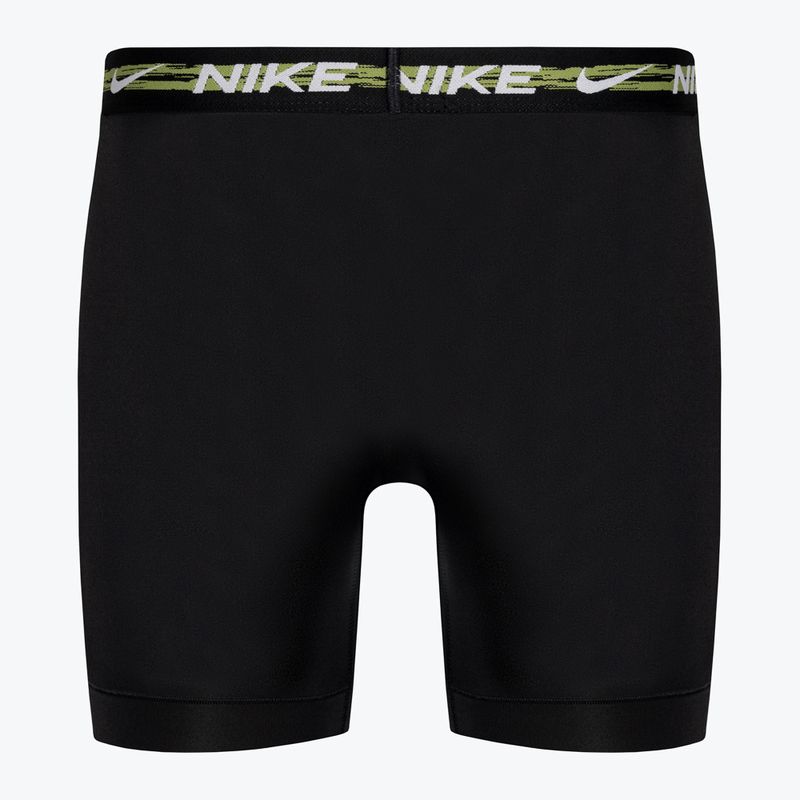 Boxer da uomo Nike Dri-FIT Ultra-Stretch Micro Brief 3 paia laser fucsia/blu/nero 2