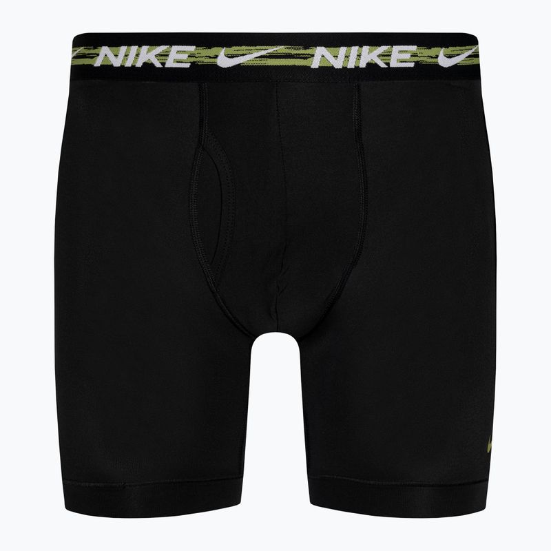 Boxer da uomo Nike Dri-FIT Ultra-Stretch Micro Brief 3 paia laser fucsia/blu/nero 3