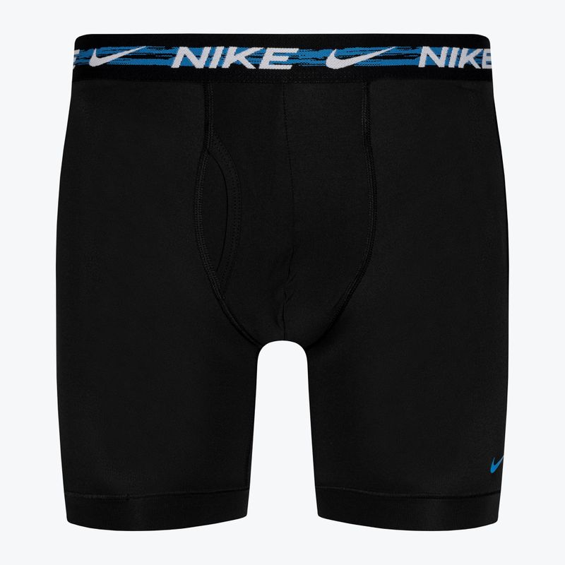 Boxer da uomo Nike Dri-FIT Ultra-Stretch Micro Brief 3 paia laser fucsia/blu/nero 5