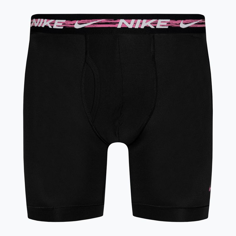 Boxer da uomo Nike Dri-FIT Ultra-Stretch Micro Brief 3 paia laser fucsia/blu/nero 6